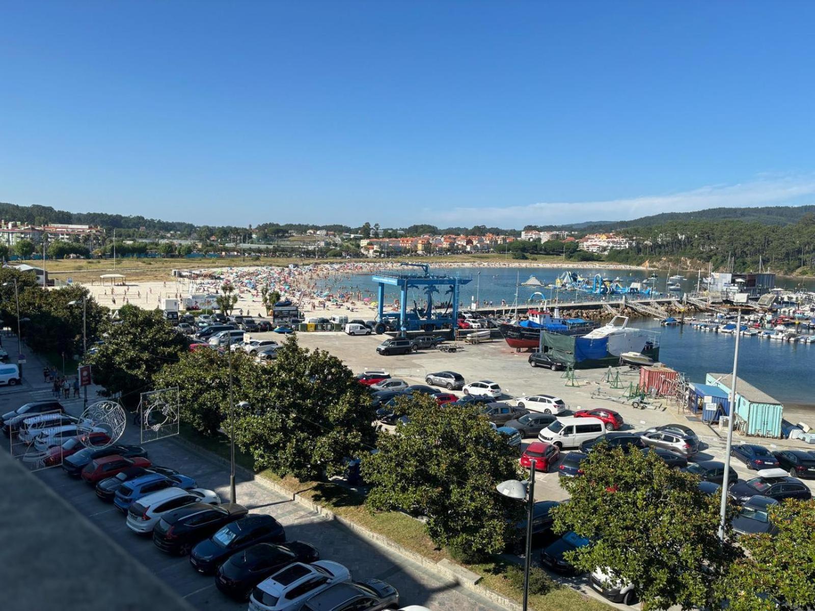 شقة Desconectaengalicia El Pescador, Vistas Al Puerto, 200M Playa بورتونوفو المظهر الخارجي الصورة